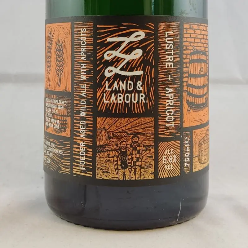 Lustre - Apricot    -    75cl - voorbij THT/past BBE