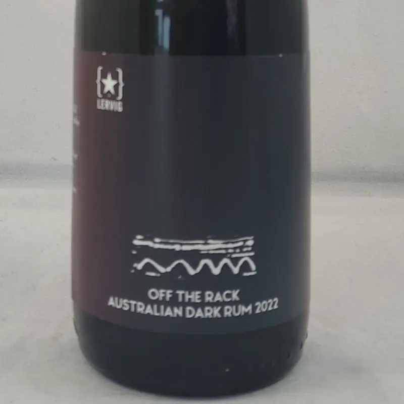 Off the Rack Australian Dark Rum 2022 by Rackhouse