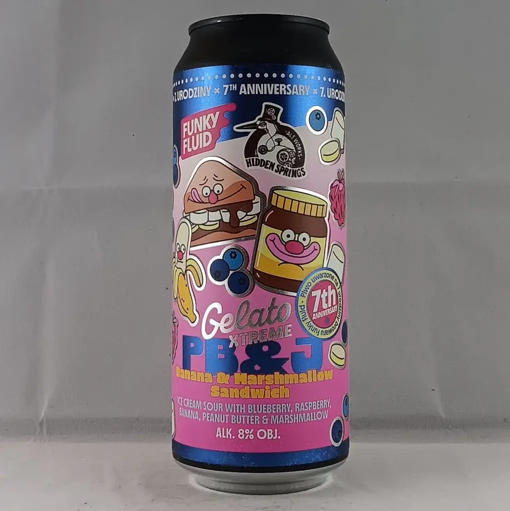 Gelato XTREME: PB&J Banana & Marshmallow Sandwich (collab Hidden Springs)