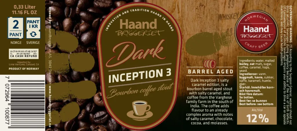 Dark Inception #3 Salty Caramel Edition