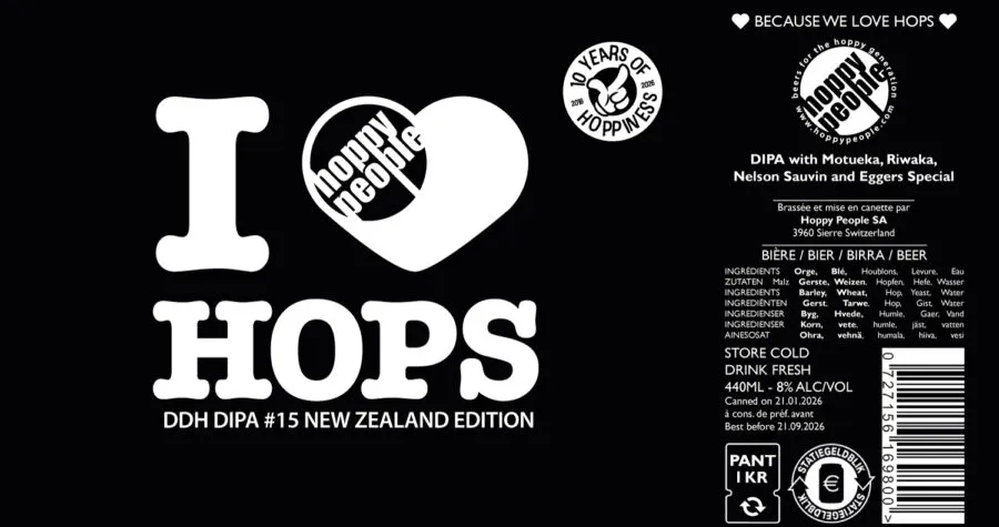 I Love Hops #15  -  THT/BBE 09/26