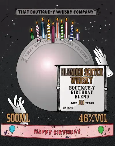 Boutique-y Birthday Blend - That Boutique y Whisky Company