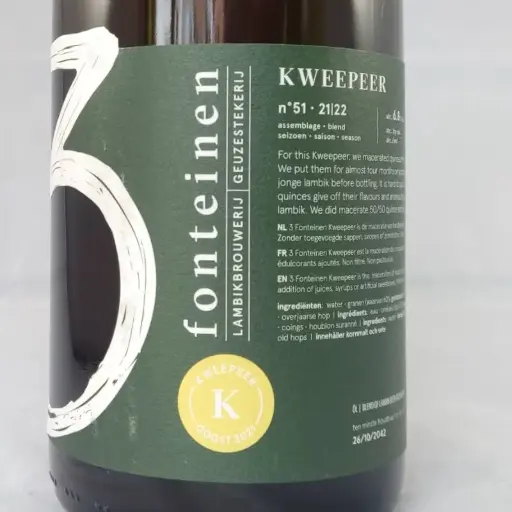 3 Fonteinen Kweepeer (season 21|22) Blend No. 51