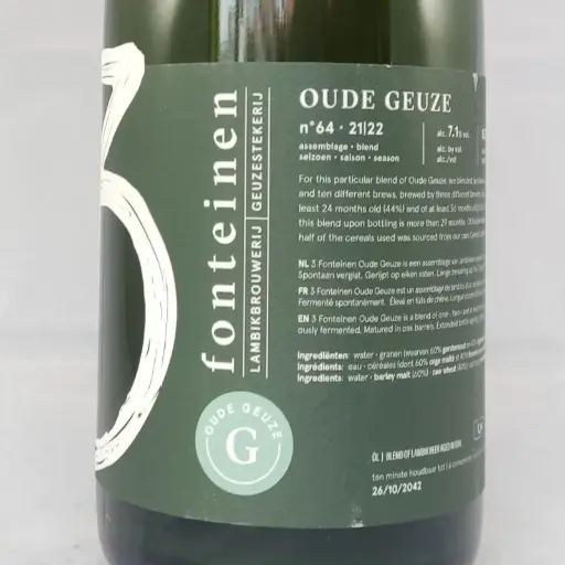 3 Fonteinen Oude Geuze (season 21|22) Blend No. 64