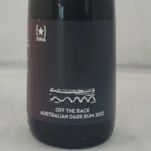 Off the Rack Australian Dark Rum 2022 by Rackhouse