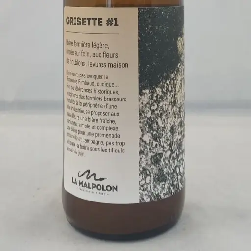 GRISETTE #1 - 33cl  -  THT/BBE 02/25