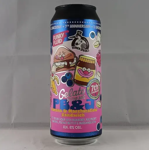 Gelato XTREME: PB&J Banana & Marshmallow Sandwich (collab Hidden Springs)